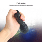 Rechargeable 5W Industrial UV Torch Flashlight, 365nm for NDT Inspection / Detect Oil (hydrocarbon) contamination, Aluminum Body, 3-Hour Runtime - Image 2