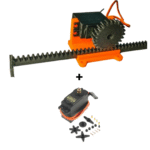 Rack and Pinion + Servo Motor Included