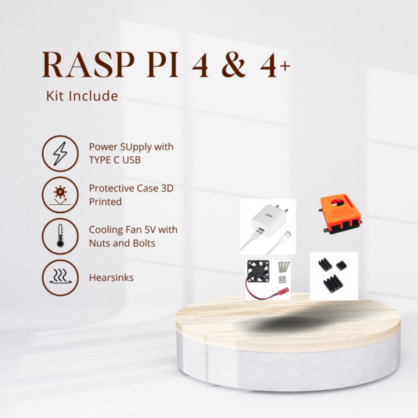 raspberry pi 4 Power supply case heatsink fan