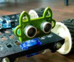 4WD Robot Chassis for STEM Projects | 10mm LED & Ultrasonic Sensor Support (Only Chassis Included) - Image 6