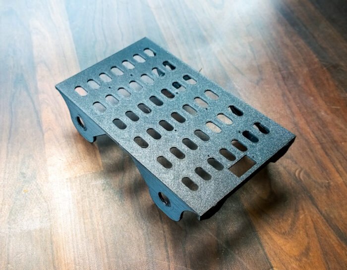 4WD Robot Chassis for STEM Projects | 10mm LED & Ultrasonic Sensor Support (Only Chassis Included) - Image 3