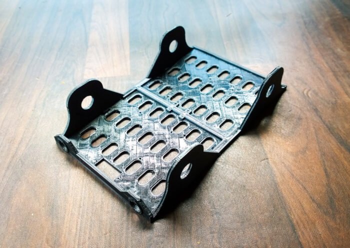 4WD Robot Chassis for STEM Projects | 10mm LED & Ultrasonic Sensor Support (Only Chassis Included) - Image 2