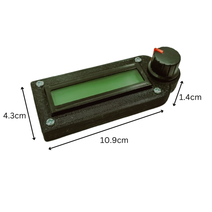 16x2 display holder with rotrary encoder support - 047 - Image 2