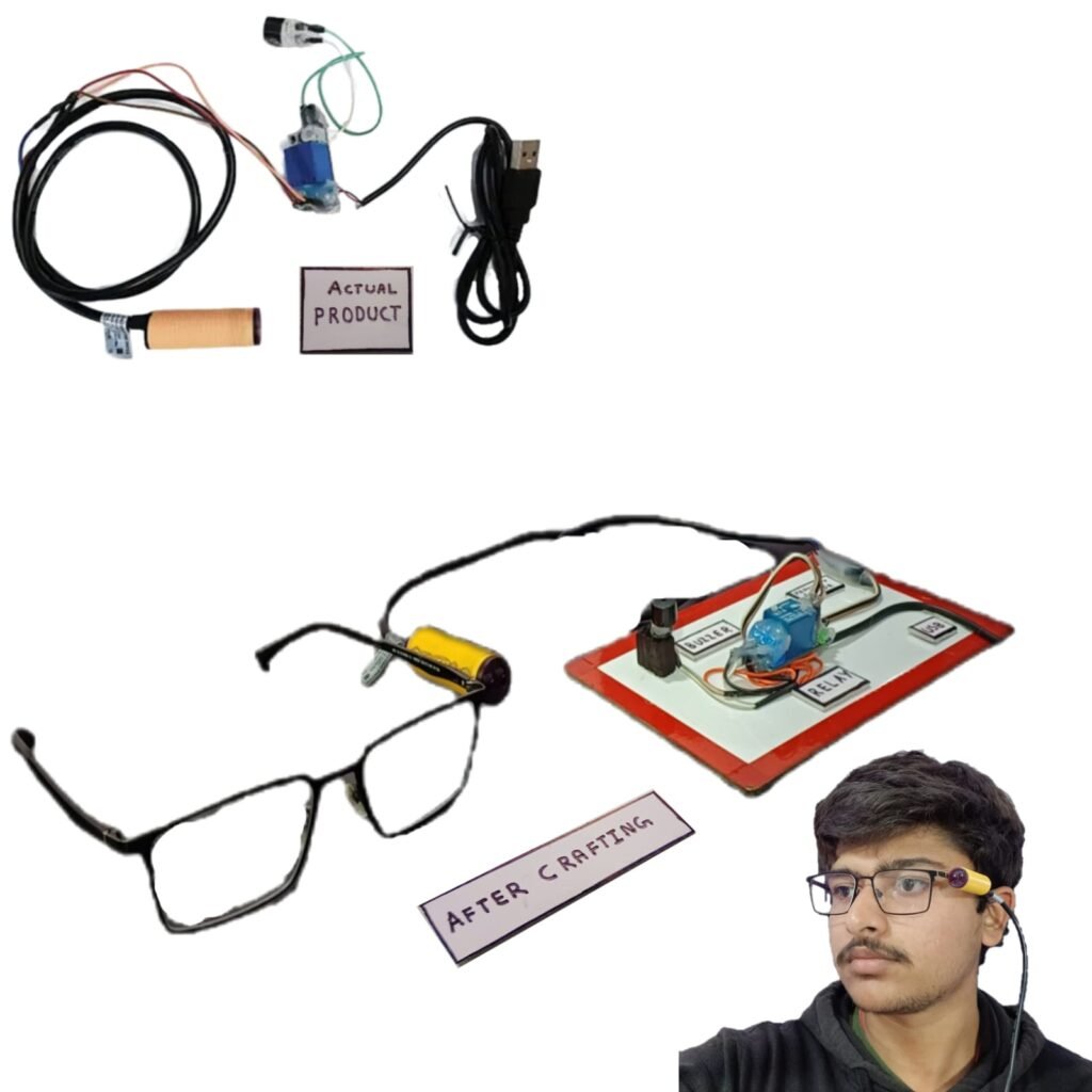 Third Eye for Blind – Proximity Sensor Eye Glasses