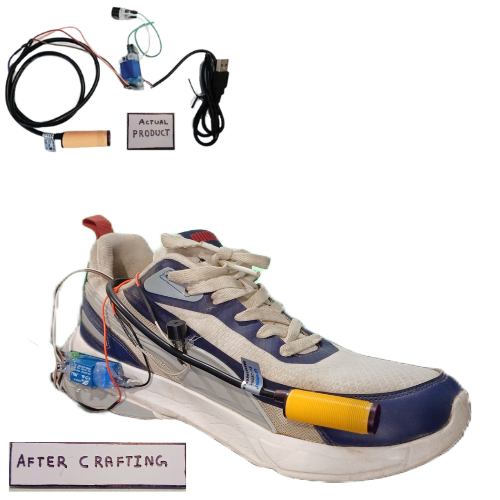 Smart Shoes for Blind with Proximity Sensor
