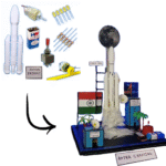 Chandrayaan 3/ Aditya 1 space shuttle Electronic School Project Kit Combo
