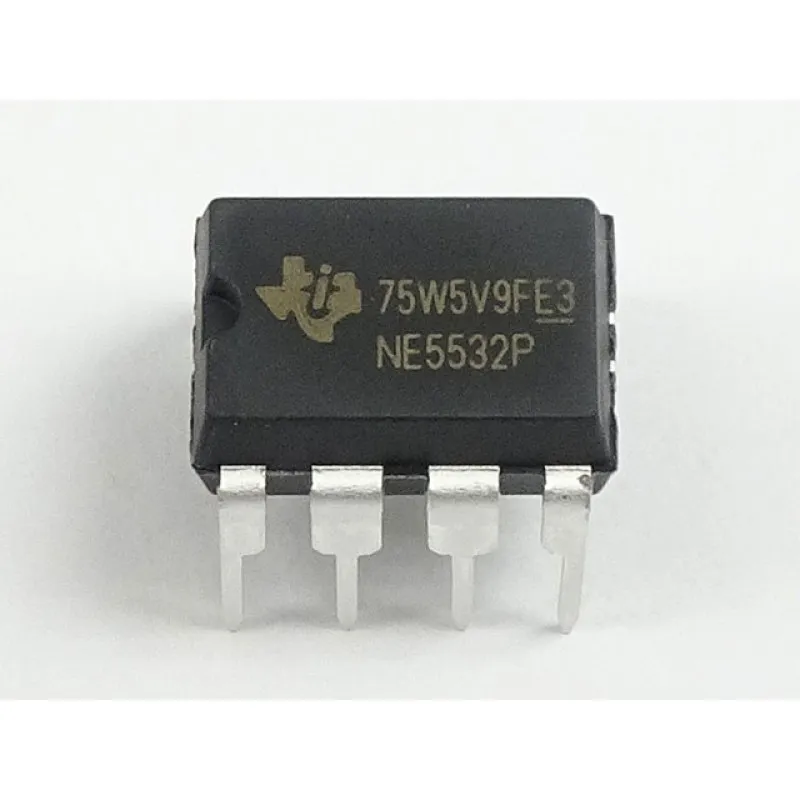 ne5532 NE5532 Dual High-Speed Low-Noise Audio Operational Amplifier IC (Op-Amp) - DIP-8 Package for Audio Systems - Image 1