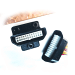 24-Pin Panel Mounted Male-Female Connector HE-24 Industrial Heavy Duty (300V 5A) - 063 - Image 2