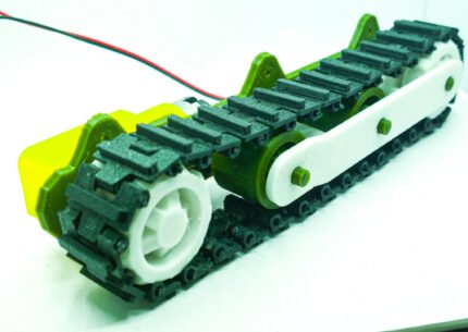 BO Motor Tank Chain Wheel for DIY Projects – 3D Printed Tracks & Wheels - 054