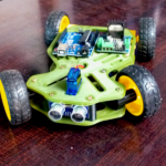 BO Arduino RC Car Chassis Kit – 3D Printed DIY Frame (Electronics & Motor Wheel Not Included) - 061