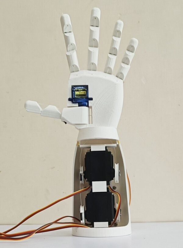 3D printed robotic hand