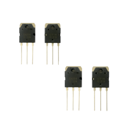 2x B688 + 2x D718 Power Transistors