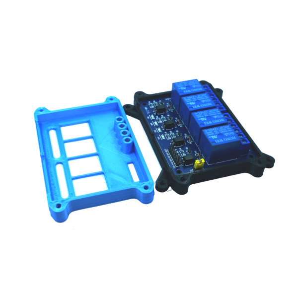 4-channel relay module enclosure