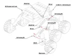 RC Rocker Bogie Chassis