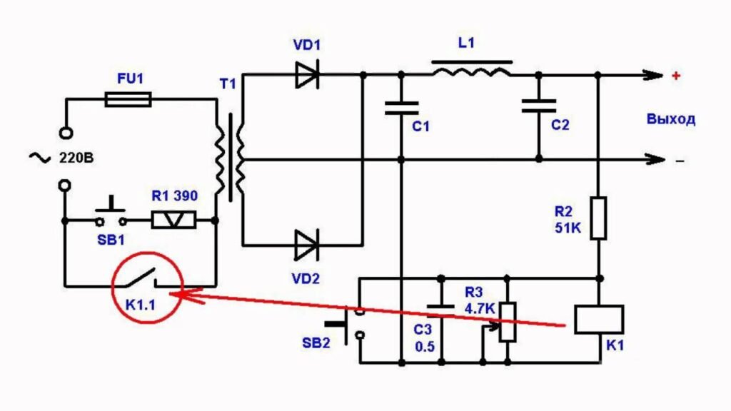 SMPS overload protection design