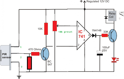 Low Voltage PIR Sensor