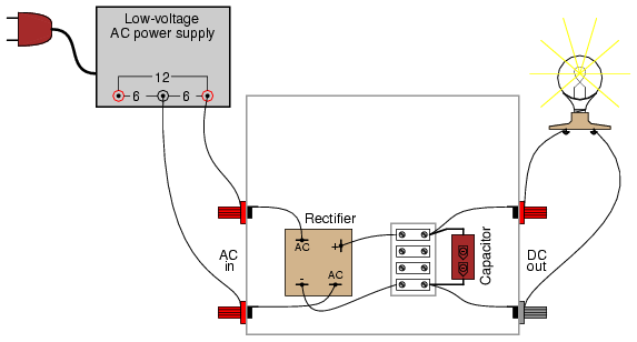 Low voltage smart bulb power design