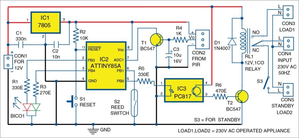 Low voltage smart light power design