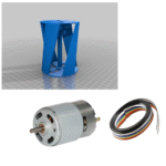 Helical Vertical Wind Turbine – 3D Printed DIY Kit with Generator Motor & LED