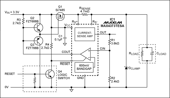 MOSFET overcurrent detection MOSFET overcurrent detection