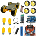 Bluetooth Controlled Arduino Robot Car Kit – DIY STEM Project for Students - (051)