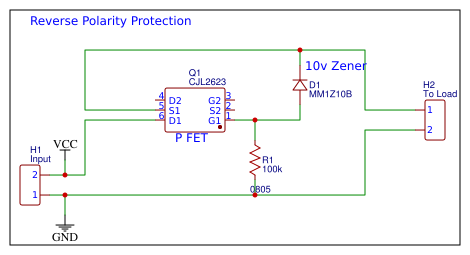 reverse voltage protection