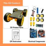 Bluetooth Controlled Arduino Robot Car Kit – DIY STEM Project for Students - (051) - Image 2