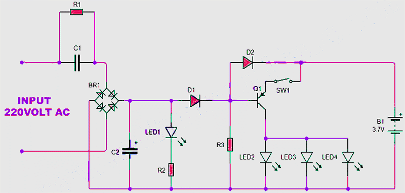 Low voltage smart bulb power design