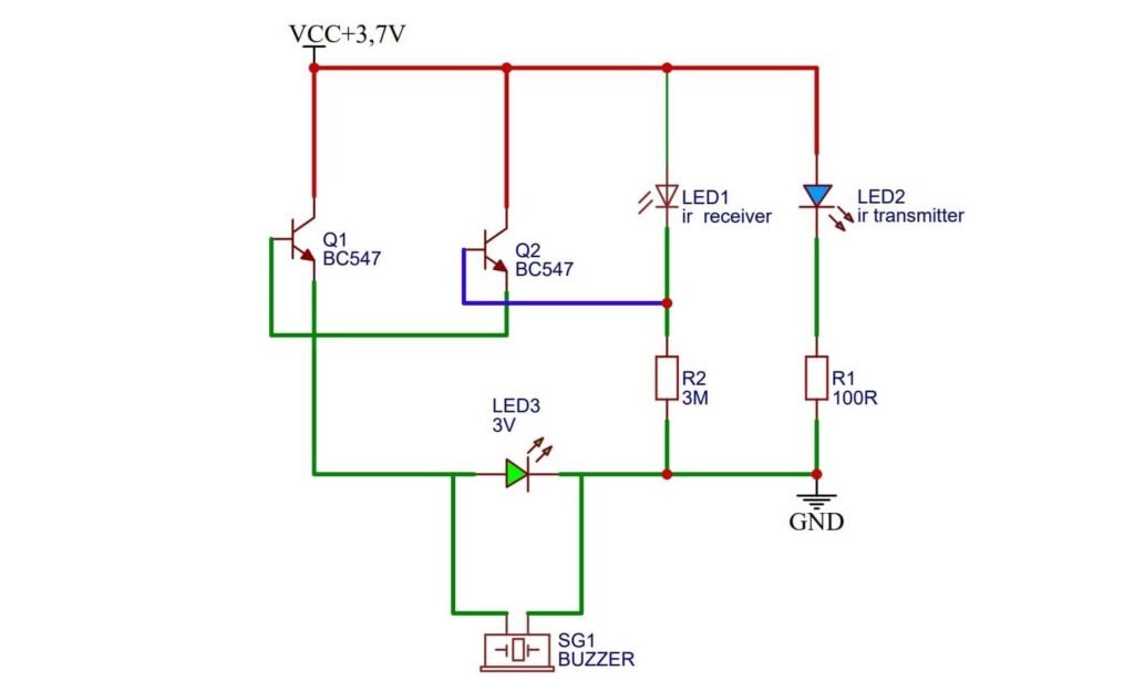 low voltage proximity alarm power