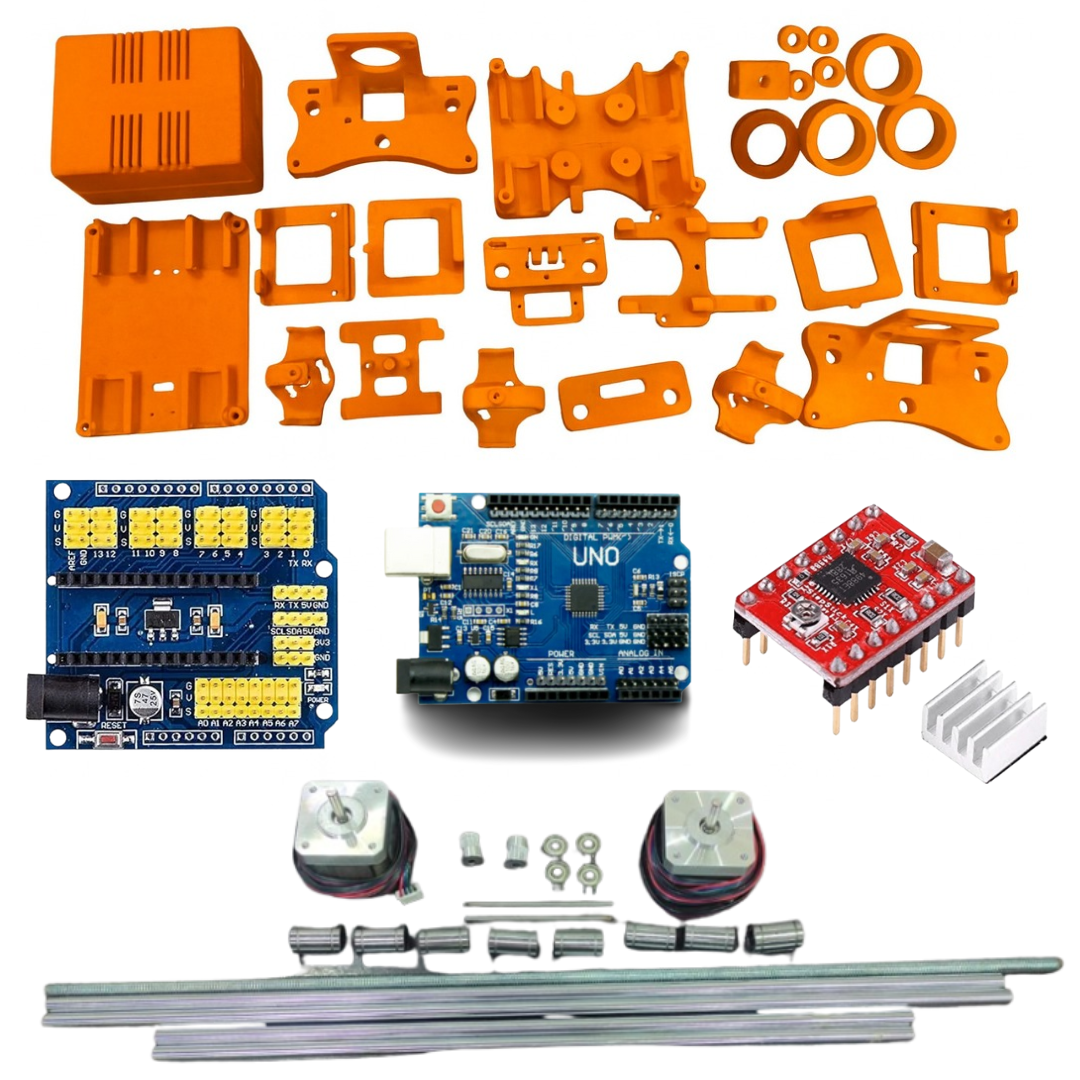 Untitled design (16) Arduino CNC Plotter Drawing Robot Kit with Electronics | DIY Drawing Machine Kit for Students & Hobbyists - 021 - Image 1