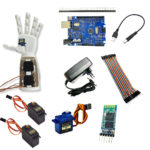 DIY Robotic Hand Combo Kit – Arduino-Based Smart Hand Project | Wireless Control | STEM Learning Kit - (056)