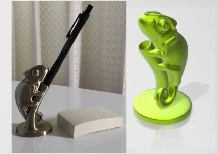 Chameleon Pen/Pencil Stand Holder – Vibrant Color Desk Organizer for Office, Students, Teachers & Bosses | Unique Stationery Holder - 103
