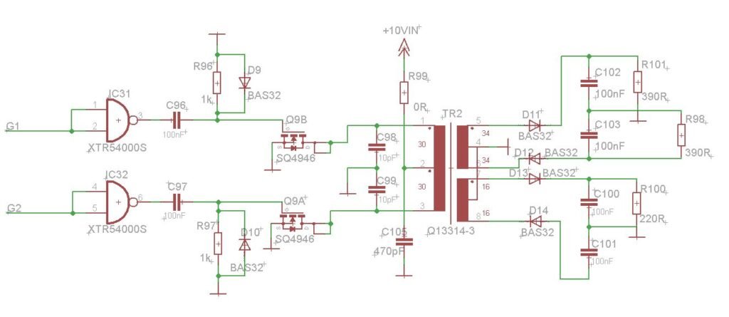 MOSFET switching noise reduction