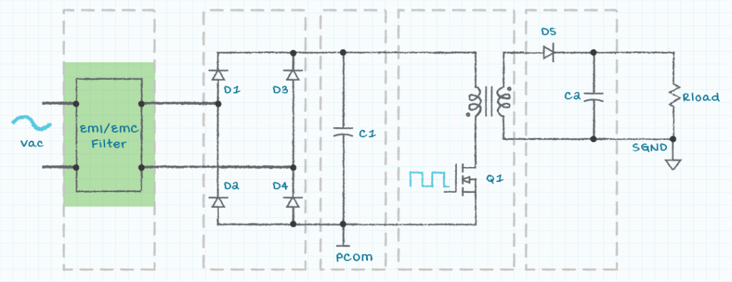 low voltage smart mirror power supply