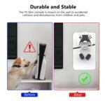 Wall Mount Holder for PS5, PS4, Xbox Series X/S, Switch Pro Controllers | Universal Gamepad Bracket with Screws | DualSense & DualShock Wall Hanger for Gaming Setup – White - 101 - Image 2
