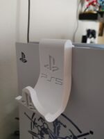 Wall Mount for PS5, PS4, Xbox Controllers | Universal Gamepad Holder with Adhesive Tape | DualSense, DualShock, Xbox Series X/S | Game Controller Stand for Desk or Wall – Black - 100