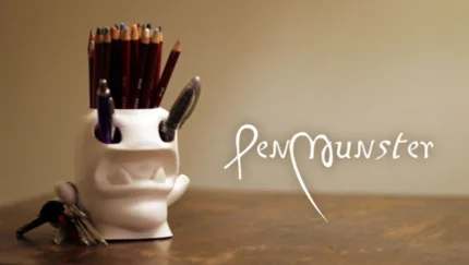 3D Printed Cute Monster Pen Holder – Whimsical Desk Organizer for Students, Teachers, Professionals & Bosses | Fun and Functional Office Accessory - 106