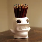 3D Printed Cute Monster Pen Holder – Whimsical Desk Organizer for Students, Teachers, Professionals & Bosses | Fun and Functional Office Accessory - 106 - Image 2