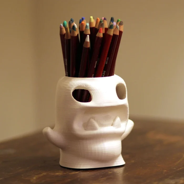3D Printed Cute Monster Pen Holder – Whimsical Desk Organizer for Students, Teachers, Professionals & Bosses | Fun and Functional Office Accessory - 106 - Image 2