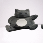 3D Printed Snorlax Apple Watch Stand | Cute Cartoon-Themed Charging Dock for Apple Watch Series – Desk Organizer & Nightstand Accessory - 118