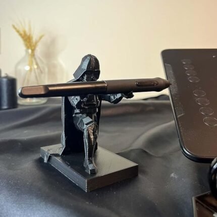 3D Printed Darth Vader Pen Holder – Unique Desk Organizer for Office, Students, Teachers & Bosses | Star Wars-Inspired Stationery Stand - 102