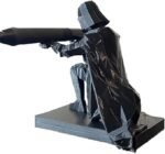 3D Printed Darth Vader Pen Holder – Unique Desk Organizer for Office, Students, Teachers & Bosses | Star Wars-Inspired Stationery Stand - 102 - Image 5