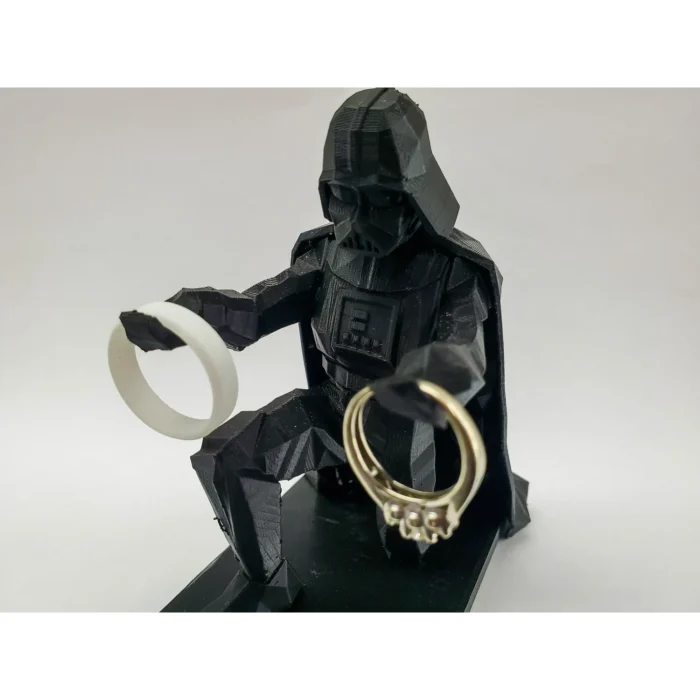 3D Printed Darth Vader Pen Holder – Unique Desk Organizer for Office, Students, Teachers & Bosses | Star Wars-Inspired Stationery Stand - 102 - Image 2