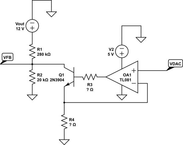 SMPS voltage feedback tuning