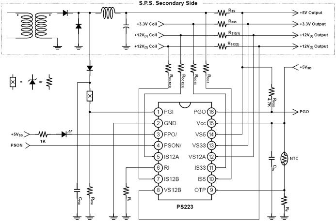 SMPS over-temperature protection SMPS over-temperature protection