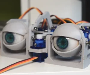 Dual Eye Animatronic Mechanism Dual Eye Animatronic Mechanism