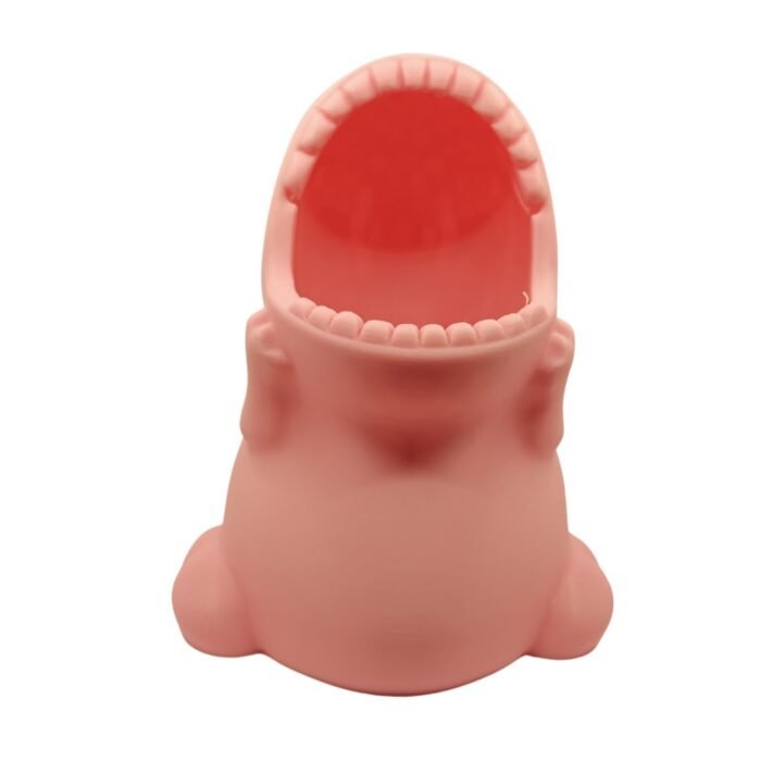 Chubby Pink T-Rex Dino Pencil Holder – Fun & Functional Desk Organizer | Best Gift for Your Chubby Friend  - 135 - Image 3