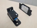 Adjustable Sensor & Reflector Mount | Bracket for SICK GL6 and Similar Photoelectric Beam Sensors – Conveyor Counting Setup (Mount Only)