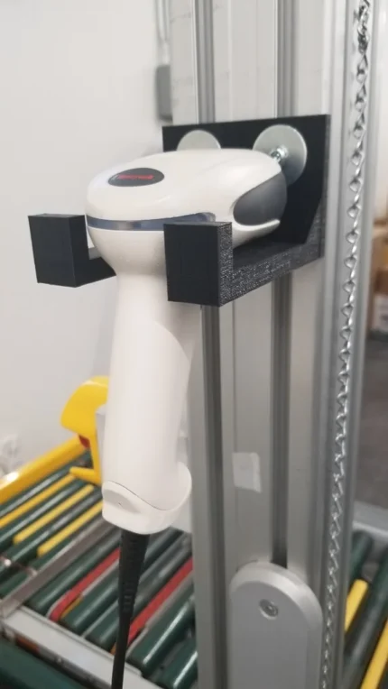 3D Printed Barcode Scanner Holder / Mount | Automation Desk Stand Easy Fit for Honeywell Scanners & Similar Devices
