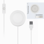 3 W USB COB Plastic Body LED Lamp White Color Module with Switch – For 3D Printed & DIY Lamp Projects (Inspired by Bambu Lab Lamp LED Kit 001) - (001)